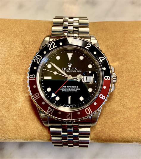 rolex gmt master coke jubilee|rolex gmt master 16710 coke.